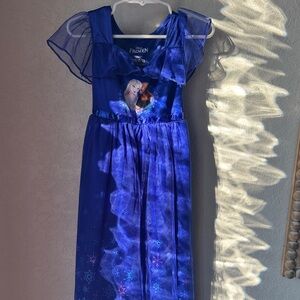 Disney Frozen Royal Blue Dress